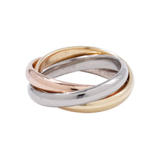 Load image into Gallery viewer, CARTIER Trinity Ring Classic Model Size 51/#11B4234200 K18YG K18PG K18WG
