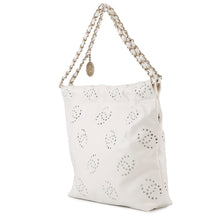 将图像加载到图库查看器中，CHANEL ★CHANEL22 ChainShoulder Bag Punching WhiteAS3260 Shiny Calf Leather Size Small

