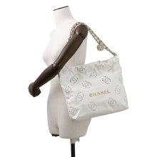 Load image into Gallery viewer, CHANEL CHANEL22 ChainShoulder Bag Punching WhiteAS3260 Shiny Calf Leather Size Small
