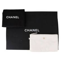 Load image into Gallery viewer, CHANEL CHANEL22 ChainShoulder Bag Punching WhiteAS3260 Shiny Calf Leather Size Small
