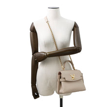 将图像加载到图库查看器中，LOUIS VUITTON Lockme Ever GreigeM21052 Grained Calf Leather Size MINI
