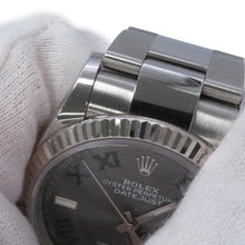 Load image into Gallery viewer, ROLEX Datejust W36mm Stainless Steel K18WG Slate Dial126234

