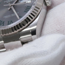 Load image into Gallery viewer, ROLEX Datejust W36mm Stainless Steel K18WG Slate Dial126234
