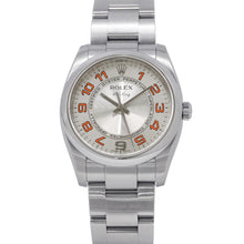 Load image into Gallery viewer, ROLEX Air-King W34mm Stainless Steel Silver concentric Dial114200
