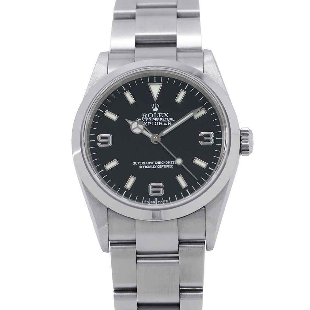 ROLEX Explorer I W36mm Stainless Steel Black Dial114270