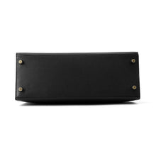 Load image into Gallery viewer, HERMES Kelly Sellier Black Epsom Size 28
