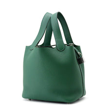 Load image into Gallery viewer, HERMES Picotin Padlock Vert Moyen Taurillon Clemence Size PM
