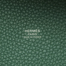 Load image into Gallery viewer, HERMES Picotin Padlock Vert Moyen Taurillon Clemence Size PM
