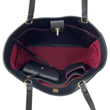将图像加载到图库查看器中，CHANEL Matelasse Shopping Tote Bag BlackAS3537 Calf Leather
