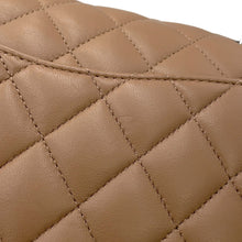 Load image into Gallery viewer, CHANEL Matelasse W Flap ChainShoulder Bag BeigeA01113 Lambskin Size 23
