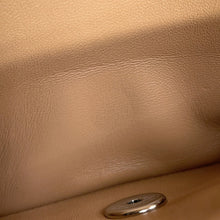 Load image into Gallery viewer, CHANEL Matelasse W Flap ChainShoulder Bag BeigeA01113 Lambskin Size 23
