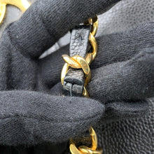 将图像加载到图库查看器中，CHANEL Supermodel Chain Tote BlackA01992 Caviar Leather

