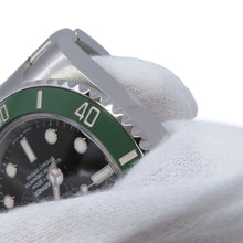 将图像加载到图库查看器中，ROLEX Submariner Date W41mm Stainless Steel Black Dial126610LV

