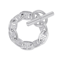 Load image into Gallery viewer, HERMES Chaine d&#39;Ancre Bracelet 9 frames Size TGM SV925
