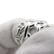 将图像加载到图库查看器中，HERMES Chaine d&#39;Ancre Anchene Ring Size GM/50/#10 SV925
