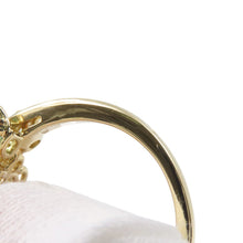 将图像加载到图库查看器中，Van Cleef &amp; Arpels Folie des Pres Ring Size Approximately No. 14 18K Yellow Gold
