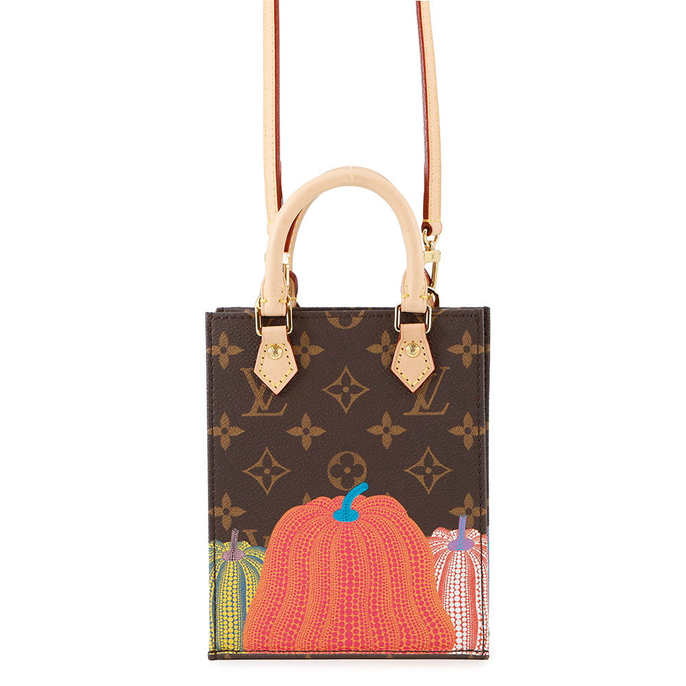 LOUIS VUITTON LVxYK Petite Sac Plat Brown/MulticolorM82112 Monogram・Pumpkin