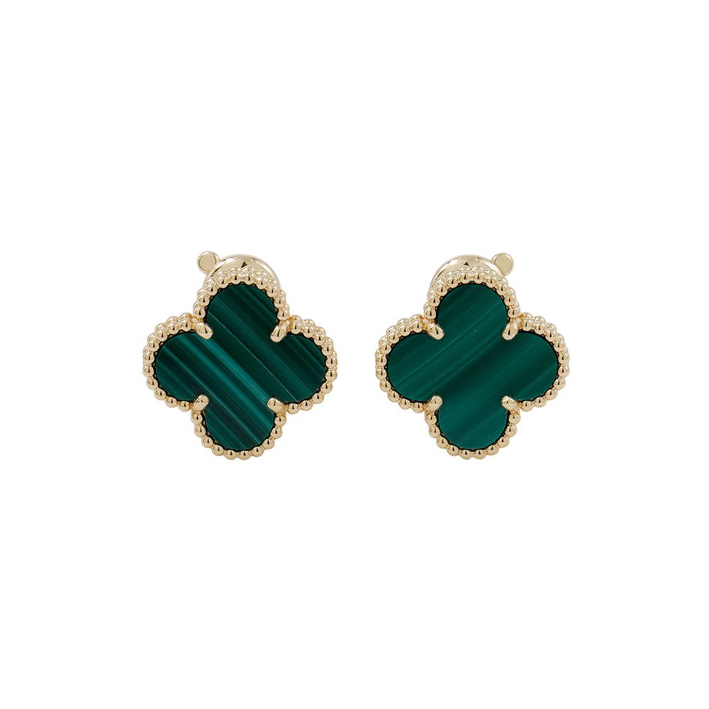 Van Cleef & Arpels Vintage Alhambra EarringVCARO3QL00 18K Yellow Gold