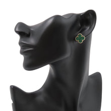 将图像加载到图库查看器中，Van Cleef &amp; Arpels Vintage Alhambra EarringVCARO3QL00 18K Yellow Gold
