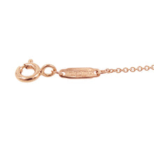Load image into Gallery viewer, TIFFANY&amp;Co. T Two Circle Diamond Pendant63843091 18K Pink Gold
