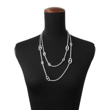 Load image into Gallery viewer, HERMES Farandole Long Necklace Size 120 SV925
