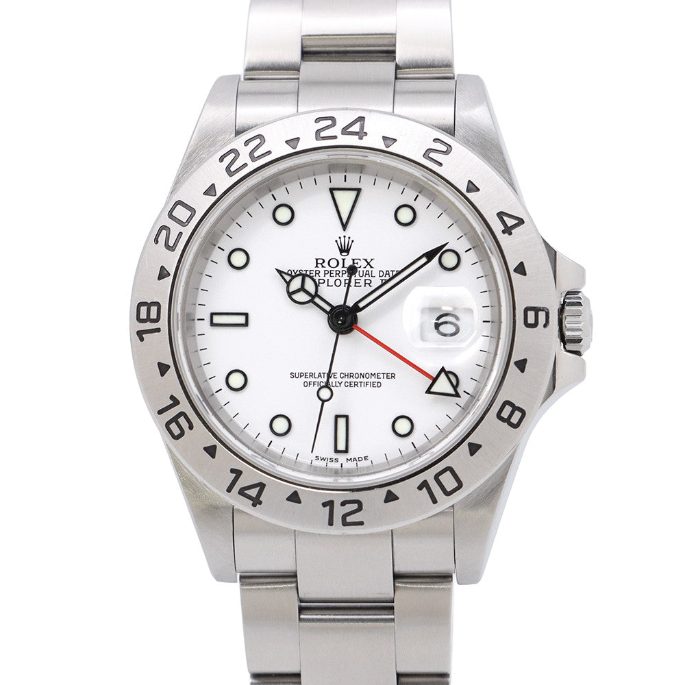 ROLEX Explorer II W40mm Stainless Steel White Dial16570