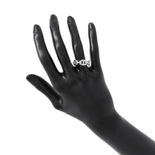 将图像加载到图库查看器中，HERMES Chaine d&#39;Ancre Anchene Ring Size PM/52/#12 SV925
