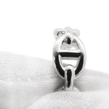 将图像加载到图库查看器中，HERMES Chaine d&#39;Ancre Anchene Ring Size PM/52/#12 SV925
