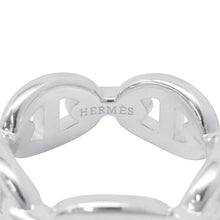 将图像加载到图库查看器中，HERMES Chaine d&#39;Ancre Anchene Ring Size PM/52/#12 SV925
