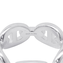 将图像加载到图库查看器中，HERMES Chaine d&#39;Ancre Anchene Ring Size PM/52/#12 SV925

