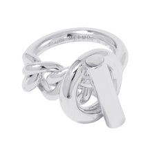 将图像加载到图库查看器中，HERMES Croisette Ring Size MM/55/#15 SV925
