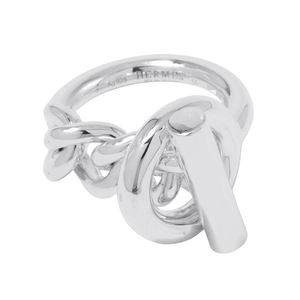 HERMES Croisette Ring Size MM/55/#15 SV925
