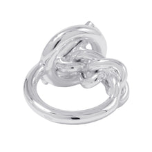 将图像加载到图库查看器中，HERMES Croisette Ring Size MM/55/#15 SV925
