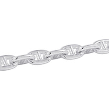 将图像加载到图库查看器中，HERMES Chaine d&#39;Ancre Bracelet 13 frames Size MM SV925
