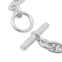 将图像加载到图库查看器中，HERMES Chaine d&#39;Ancre Bracelet 14 frames Size MM SV925
