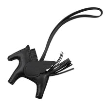 将图像加载到图库查看器中，HERMES Rodeo Pegasus So Black Lambskin Size PM
