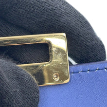将图像加载到图库查看器中，Ferragamo Gancini 2WAYShoulder Bag Blue21 E990 Leather
