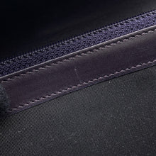 Load image into Gallery viewer, CHANEL CC Logo Long Flap Wallet PurpleA50070 Caviar Leather

