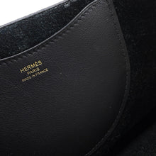 Load image into Gallery viewer, HERMES in-the-loop Tote Bag Black Taurillon Clemence Size 18
