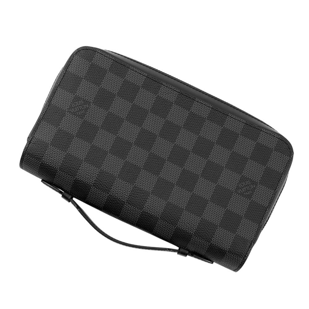 LOUIS VUITTON Zippy XL NoirN41503 Damier Graphite
