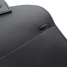 将图像加载到图库查看器中，HERMES Halzan Black Swift Leather Size Mini
