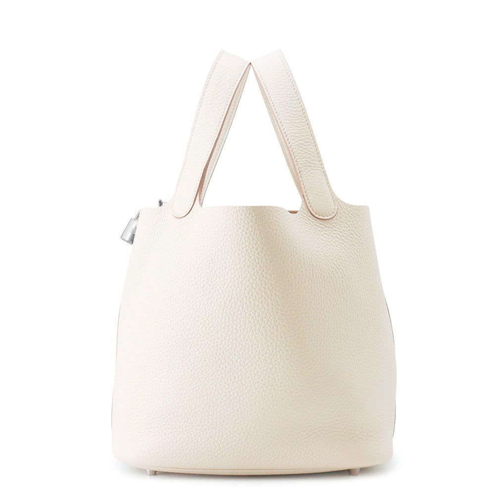 HERMES Picotin Lock Beton Taurillon Clemence Size MM
