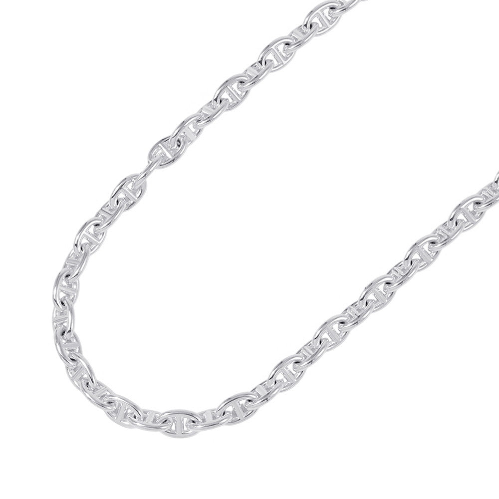 HERMES Chaine d'Ancre Necklace 43 frames Size PM SV925