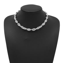 将图像加载到图库查看器中，HERMES Chaine d&#39;Ancre Necklace 43 frames Size PM SV925
