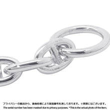 将图像加载到图库查看器中，HERMES Chaine d&#39;Ancre Necklace 43 frames Size PM SV925
