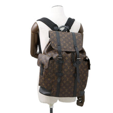 将图像加载到图库查看器中，LOUIS VUITTON Christopher NoirM43735 Monogram Macassar Canvas Size MM
