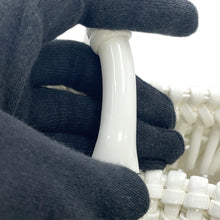 将图像加载到图库查看器中，BALENCIAGA bistro White671342 Enamel Size XS
