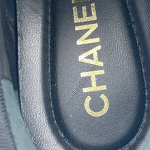 Load image into Gallery viewer, CHANEL Back Logo Low-Cut Sneakers BlackG45712 pile Size 37C
