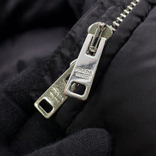 将图像加载到图库查看器中，PRADA Down Coat with Triangle Logo 2018 Model Size 42 Black29B353 Nylon
