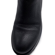 Load image into Gallery viewer, PRADA Long boots with PRADA logo Black Leather Size 37H
